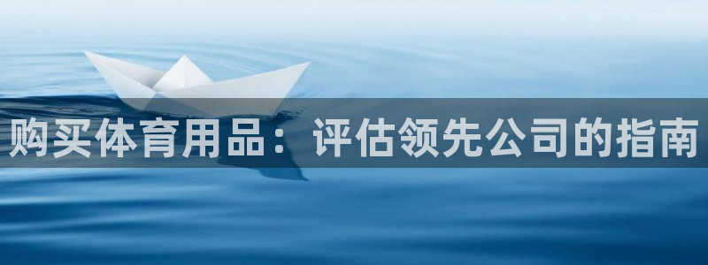 欧陆娱乐官网入口网址：购买体育用品：评估领先公司的指